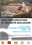 journée d'études droits et contentieux du nucléaire
