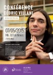 affiche Cédric Villani