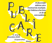 Festival Publicare du 11 au 13 décembre au Carré d'Art