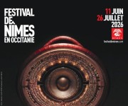 Affiche festival N&icirc;mes 2026