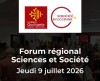 Forum r&eacute;gional Sciences-Soci&eacute;t&eacute; 