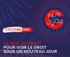 Affiche de la Nuit du Droit, édition 2025