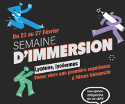 Semaine d'immersion pour les lyc&eacute;ens