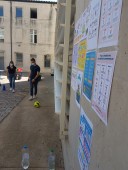 Challenger sa mémoire de façon ludique sur les informations affichées sur la nutrition et la lutte contre la sédentarité 