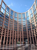 Cour intérieure du Parlement européen