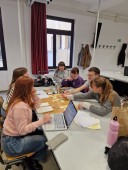 Travail de groupe sur le projet 