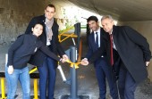 Inauguration du fitpark 
