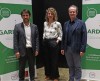 De gauche à droite : Benoit Roig, Président de l'Université de Nîmes ; Delphine Paul, directrice de l'ésban ; le Professeur Jean-Philippe Lavigne, président de la Délégation à la recherche clinique et à l'innovation du CHU de Nîmes