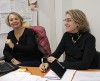 Estelle et Val&eacute;rie, un des bin&ocirc;mes du DuoDay 2024 &agrave; l'Universit&eacute; de N&icirc;mes.