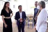 Echanges entre Anne-Sophie Barthez et Val&eacute;rie Compan, directrice du d&eacute;partement Sciences et Arts de l'universit&eacute; de N&icirc;mes.