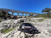 Pont du Gard et sac Un&icirc;mes