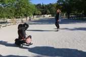 Temps d&rsquo;&eacute;change et une s&eacute;ance photo aux Jardins de la Fontaine portant sur les troubles psychiques et la notion de &laquo; sauvage &raquo;, th&egrave;me du prochain festival &laquo; une salle sous les &eacute;toiles &raquo;. Cette animation a &eacute;t&eacute; mise en place avec Alter Egaux, un groupe d&rsquo;entraide mutuelle destin&eacute; aux adultes en souffrance psychique.