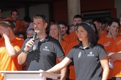 Discours des responsables de formation Olivier Skenadji et Aur&eacute;lie Goncalves