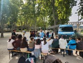 Animations scolaires organis&eacute;es la journ&eacute;e sur le site du Pont du gard