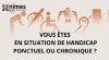 Affiche situation de handicap - présentation des services