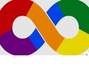 Symbole infini color&eacute;