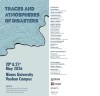 Affiche colloque Traces and atmospheres of disasters