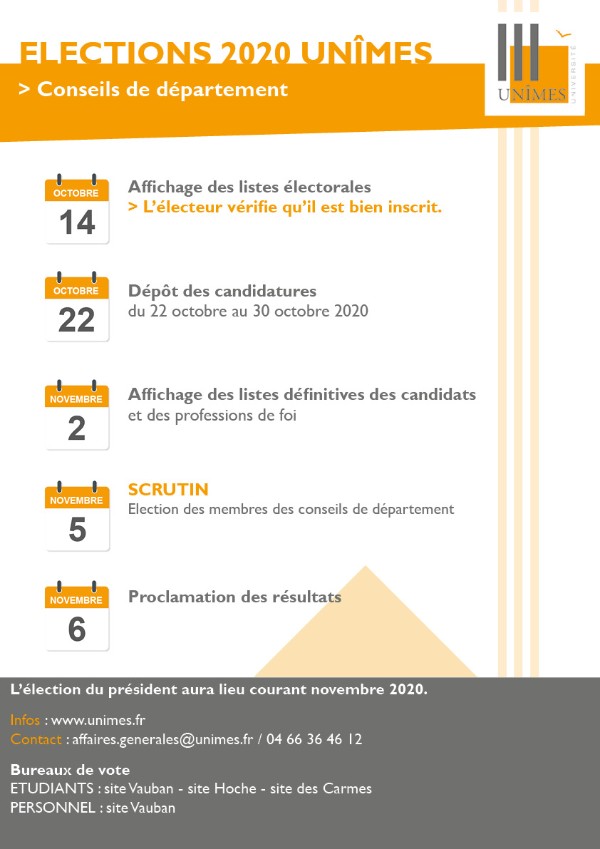 Unimes Calendrier 2022