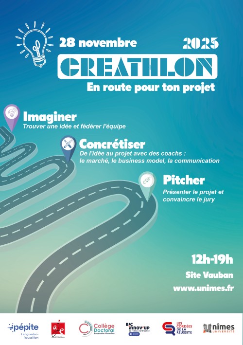 affiche creathlon