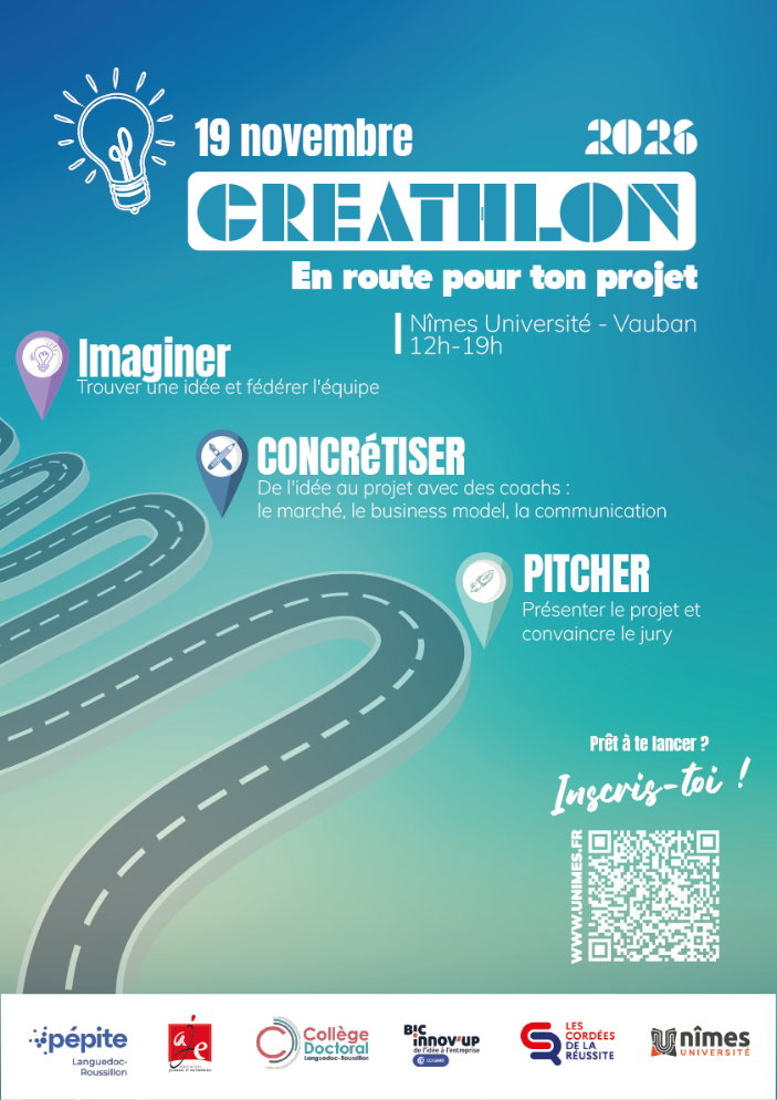 affiche créathlon 2026