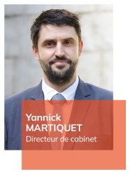 Portrait Yannick Martiquet Directeur de Cabinet