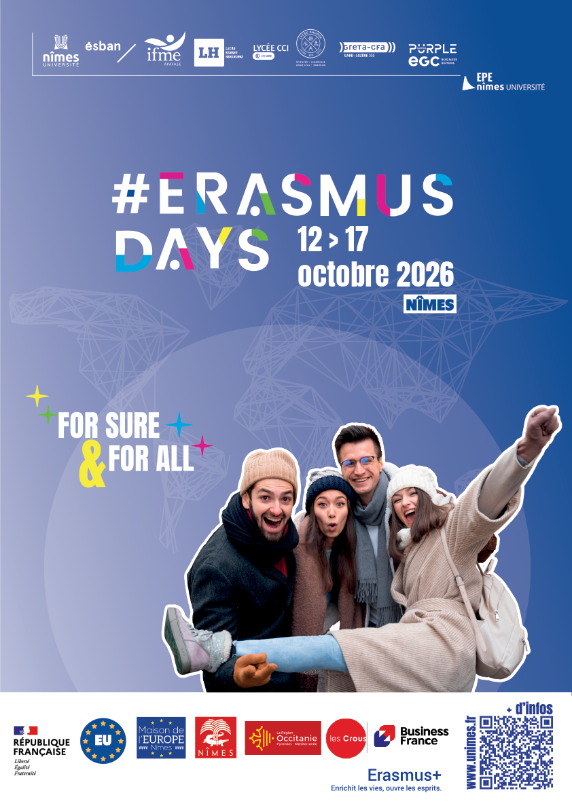 Erasmus Days 2026 Nîmes