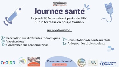 Programme journée de santé
