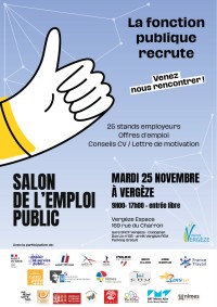 affiche Salon Emploi Public