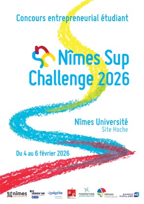 Affiche N&icirc;mes Sup Challenge