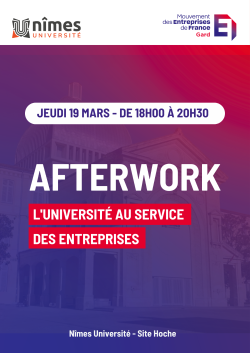 affiche afterwork