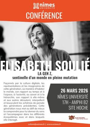 affiche conf&eacute;rence Elisabeth Souli&eacute;