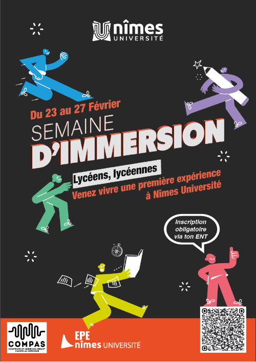 Affiche immersions lyc&eacute;ens