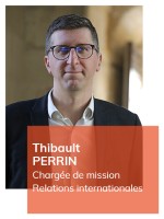 Thibault Perrin charg&eacute; de mission Relations internationales
