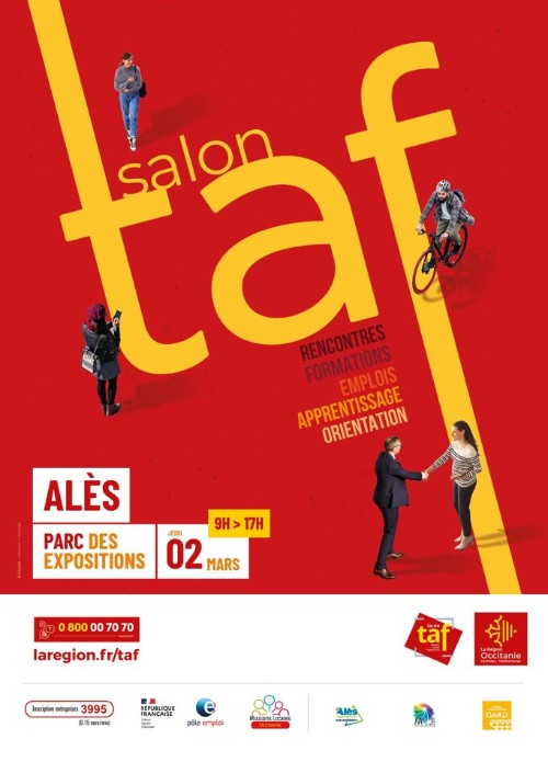 affiche salon du TAF 02 mars 2025
